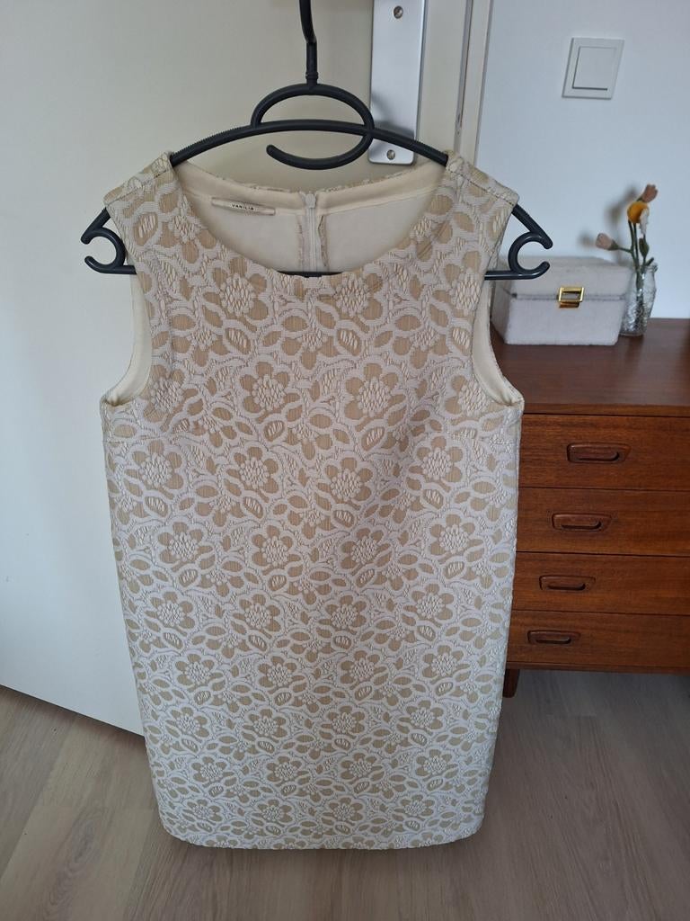 Cocktailjurk vanilia beige/wit maat s 36  feestjurk bruiloft, Kleding | Dames, Jurken, Beige, Ophalen of Verzenden, Zo goed als nieuw