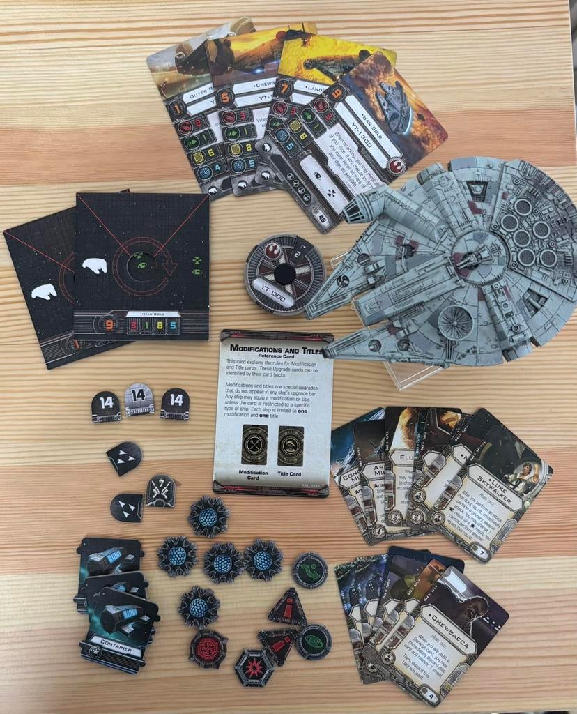 Xwing 1st edition - Grote verzameling, Hobby en Vrije tijd, Ophalen, Zo goed als nieuw, Overige soorten, Toebehoren
