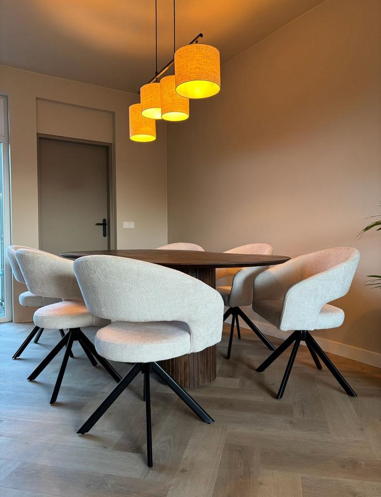 Eetkamerstoelen Draaibaar Diverse Kleuren OUTLET‼️, Ophalen of Verzenden, Nieuw, Overige kleuren, Vijf, Zes of meer stoelen