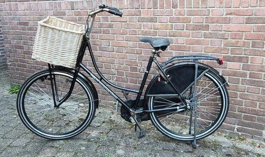 Omafiets / stationsfiets 28 inch, Fietsen en Brommers, Fietsen | Dames | Damesfietsen, Ophalen, Gebruikt, Terugtraprem, Overige merken