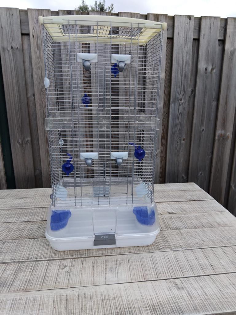 Vogelkooi vision., Ophalen of Verzenden, Minder dan 75 cm, Kooi, 60 tot 90 cm