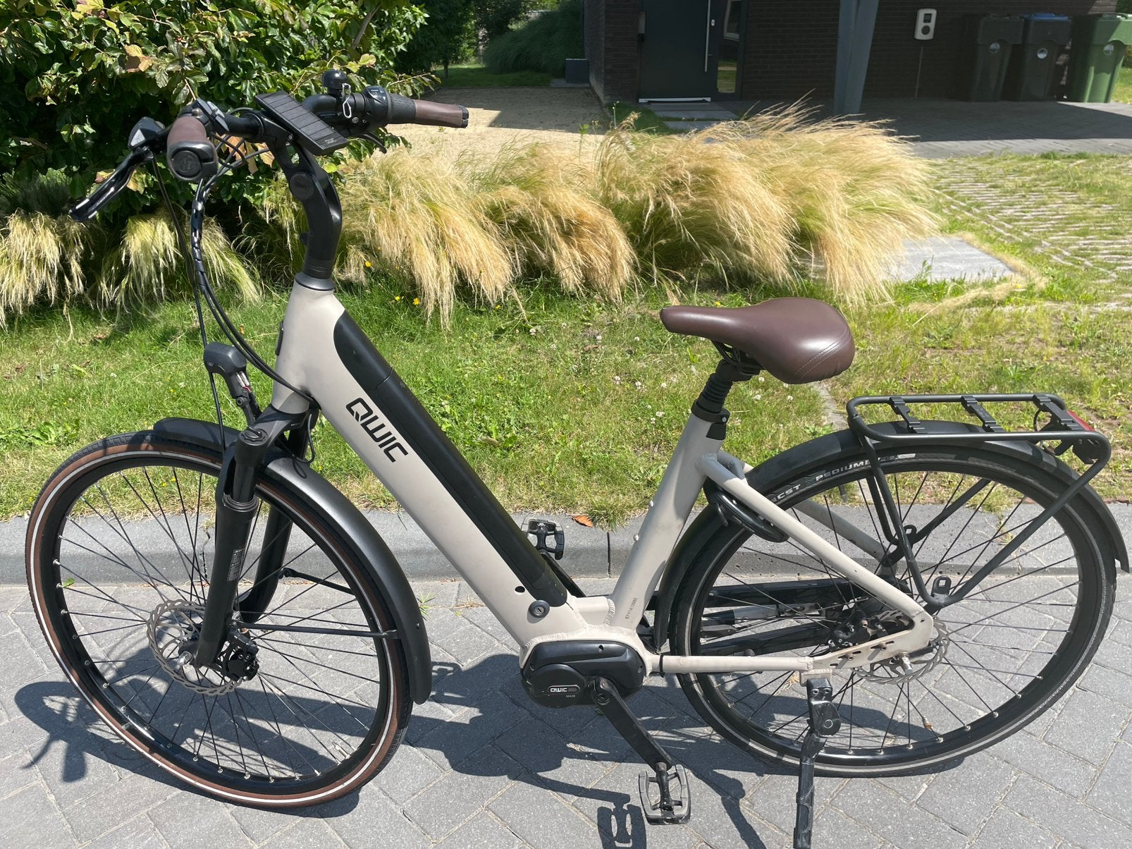 Qwic MN7+ Premium, Fietsen en Brommers, Elektrische fietsen, Ophalen of Verzenden, Zo goed als nieuw, Qwic