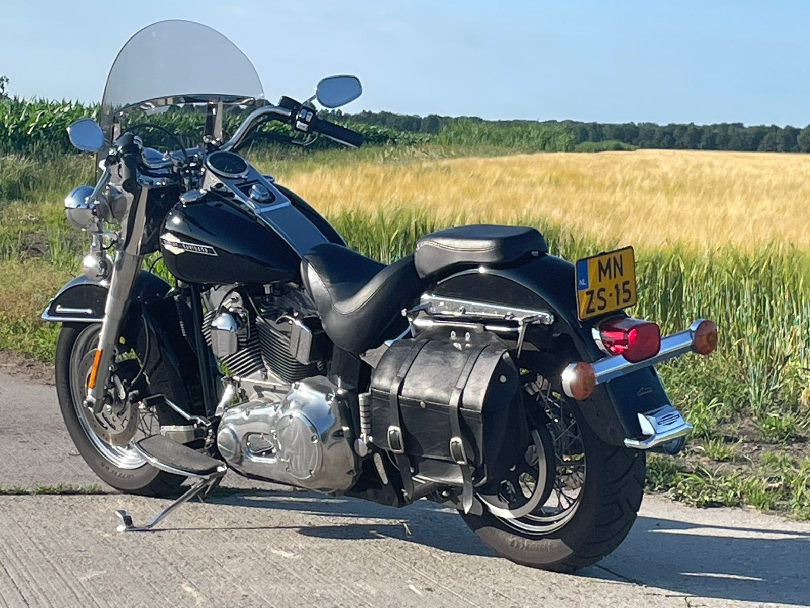 Harley davidson heritage, Motoren, Motoren | Harley-Davidson, 2 cilinders, Motorrijbewijs A, Cruise Control, Gebruikt