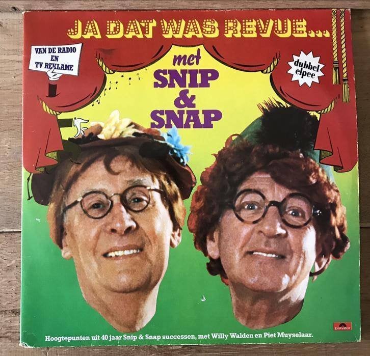 LP Ja dat was revue / dubbel LP SNIP EN SNAP, Overige genres, Ophalen of Verzenden, 12 inch, Dubbel-LP