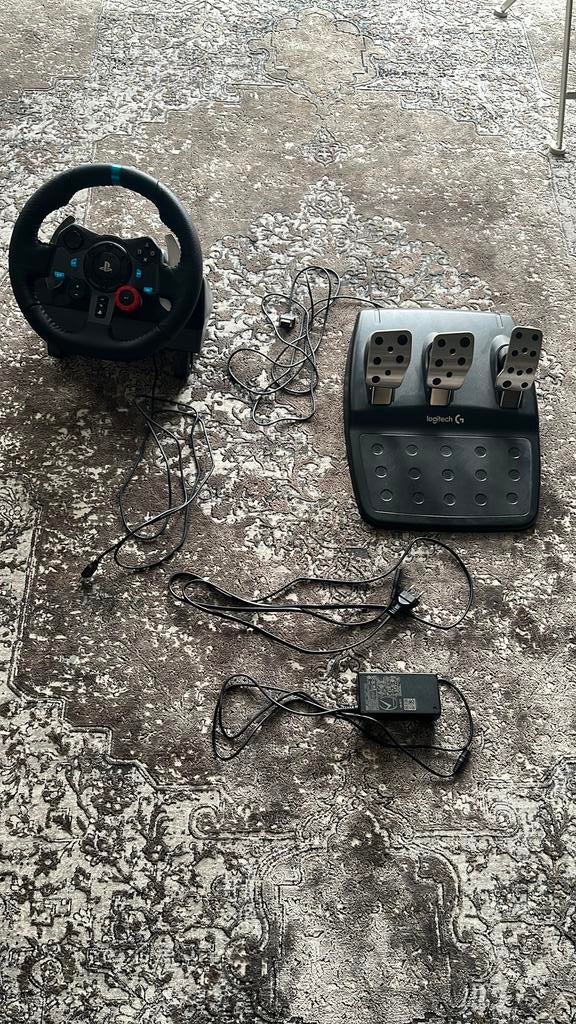 Lochitech g29 stuur voor gamen, Computers en Software, Joysticks, Ophalen of Verzenden, Zo goed als nieuw, Logitech