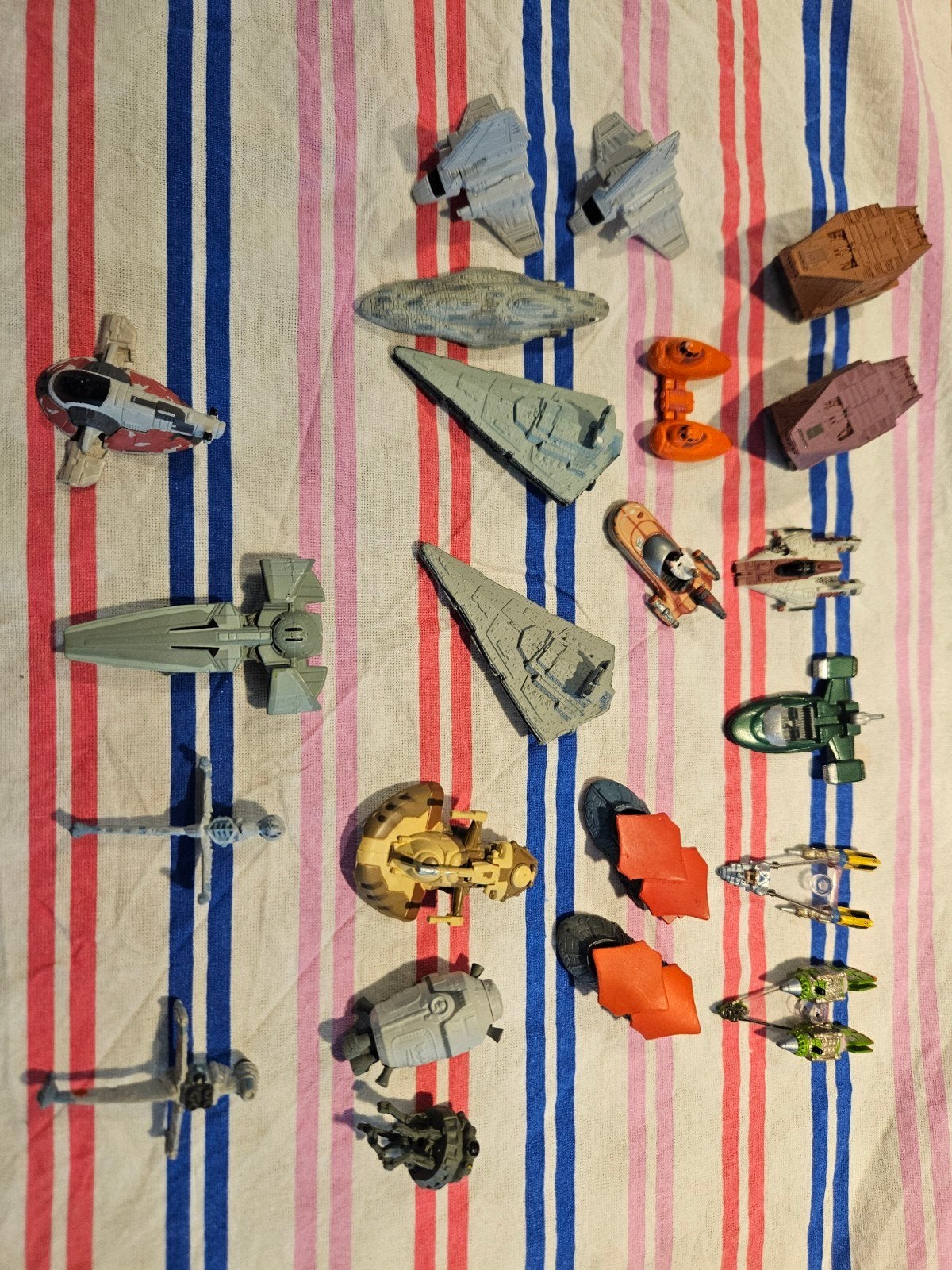 Star Wars Micro Machines Voertuigen Collectie, Verzamelen, Star Wars, Ophalen of Verzenden, Gebruikt, Actiefiguurtje