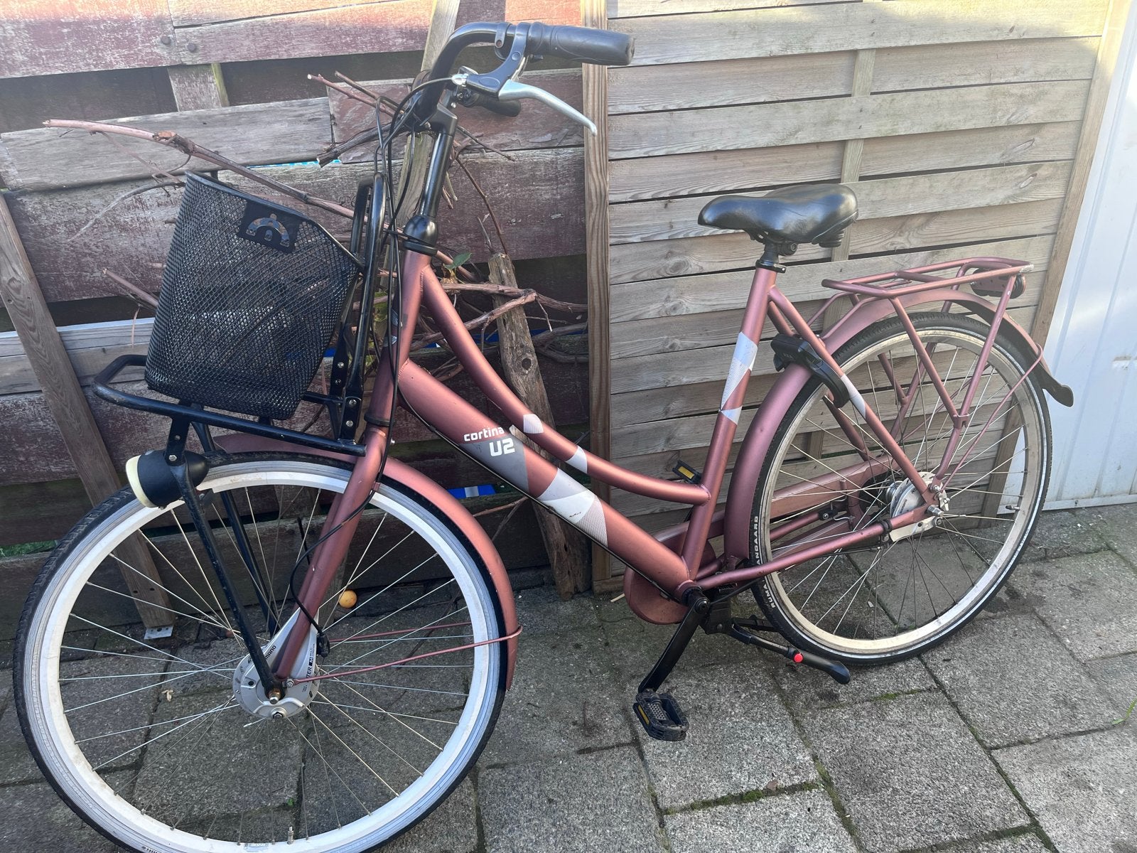 Cortina U2 Damesfiets - Gebruikt, Terugtraprem, Gebruikt, 50 tot 53 cm, Ophalen
