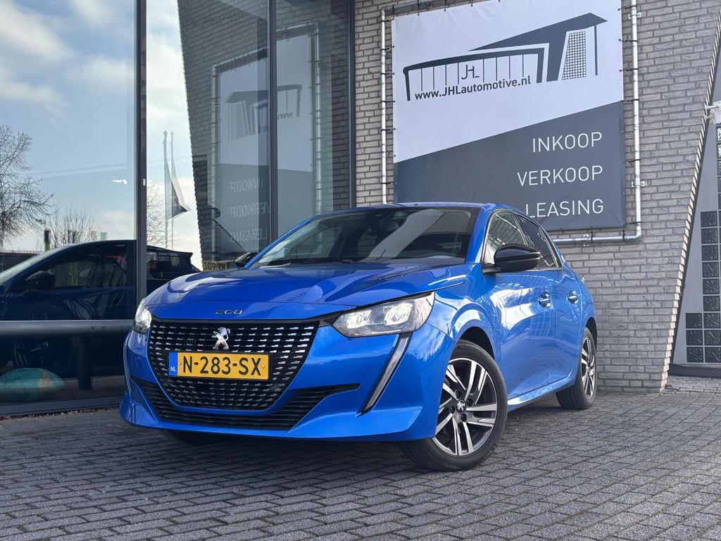 Peugeot 208 1.2 Allure*AUTOM*CARPLAY*ECC*CRUISE*NAVI*HAAK*CA, 101 pk, Gebruikt, Euro 6, Blauw