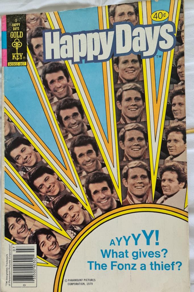 Happy Days Comic strip, Eén comic, Ophalen of Verzenden, Gelezen, Europa