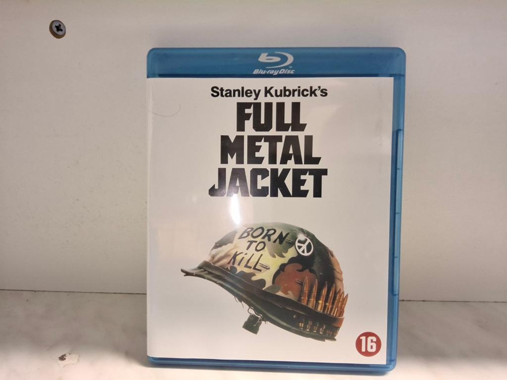 Full Metal Jacket Blu-ray - Stanley Kubrick Klassieker, Ophalen of Verzenden, Zo goed als nieuw, Klassiekers