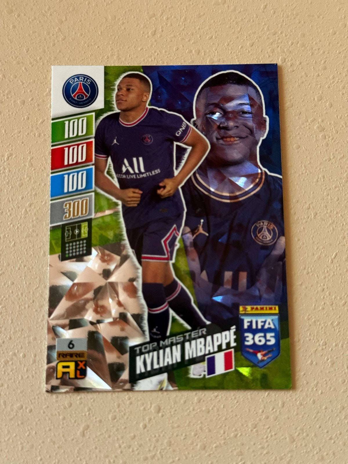 Kylian Mbappé Top Master FIFA 365 Panini Voetbalkaart, Verzamelen, Ophalen of Verzenden, Zo goed als nieuw, Buitenlandse clubs