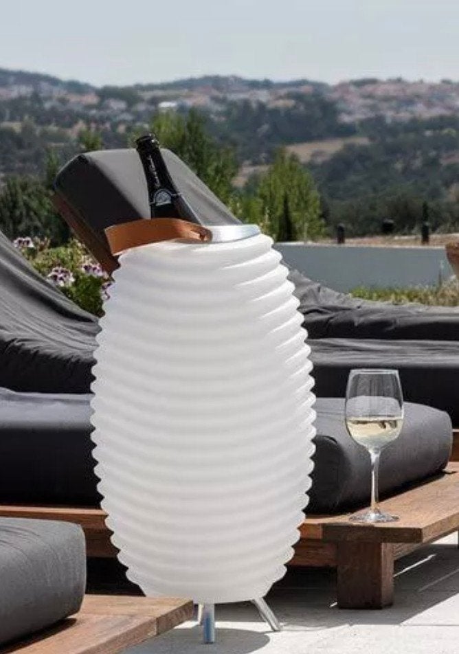 Kooduu Bluetooth Wijnkoeler met Speaker en LED-verlichting, Huis en Inrichting, Ophalen, Nieuw