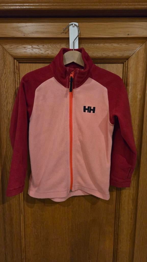 Helly Hansen polartec vest rood/roze maat 110 / 5, Verzenden, Helly Hansen, Meisje, Trui of Vest