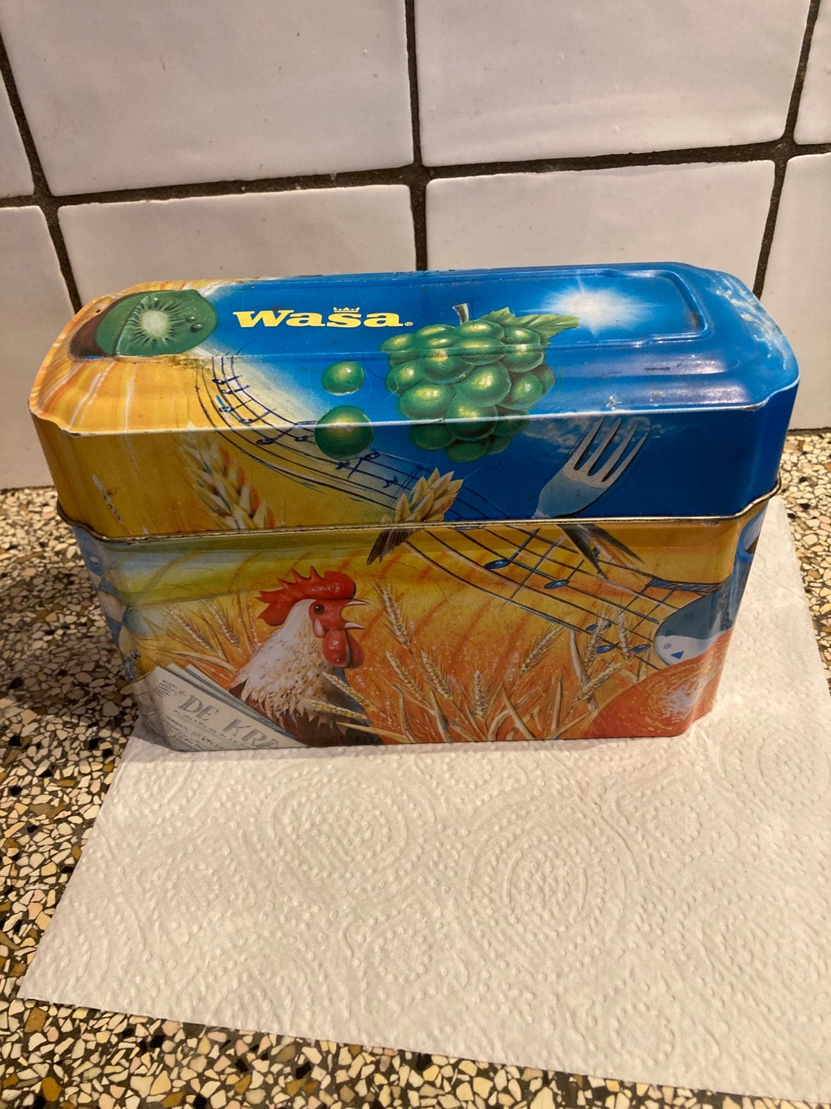 Wasa blik, Verzamelen, Ophalen of Verzenden, Zo goed als nieuw, Overige