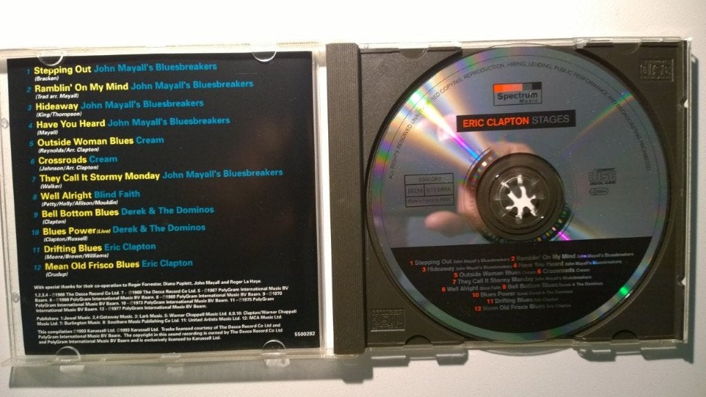 Eric Clapton - Stages, Ophalen of Verzenden, Zo goed als nieuw, Poprock, Album