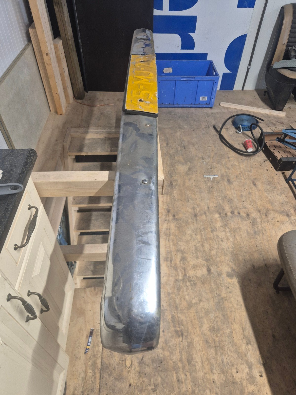 Voorbumper ford transit mk1, Auto diversen, Auto-accessoires, Gebruikt, Ophalen
