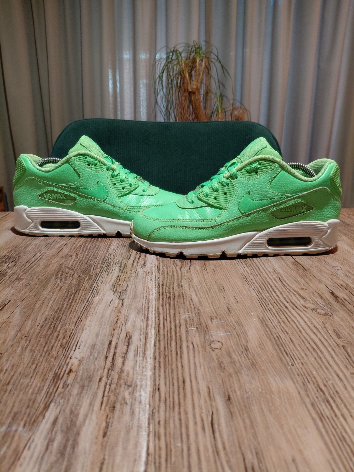 Nike Air Max 90 Leather 'Voltage Green' Size 39 - Very Rare!, Nike, Ophalen of Verzenden, Sneakers of Gympen, Gedragen