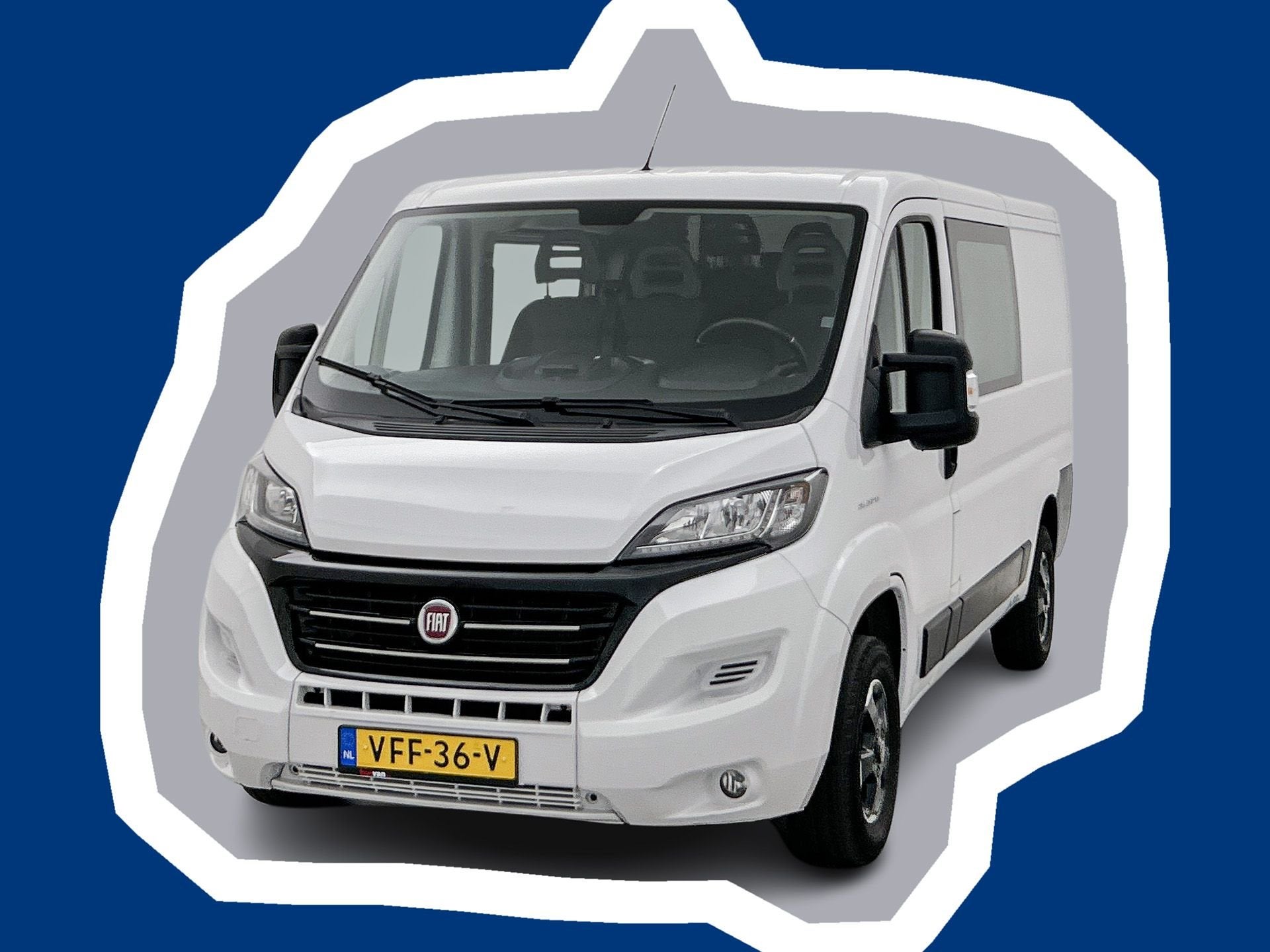 Fiat Ducato 30 2.3 MultiJet L2H1 DC Navigatie Dubbele cabine