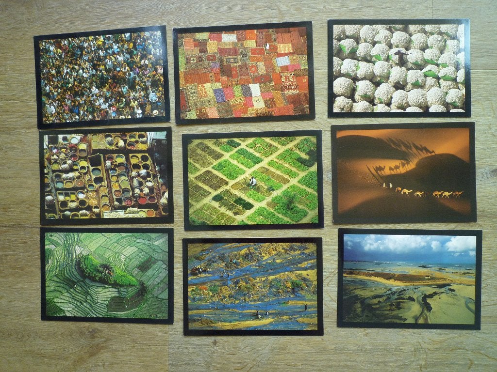 10x Earth from Above door Yann Arthus-Bertrand, Verzenden, Voor 1920, Overige thema's