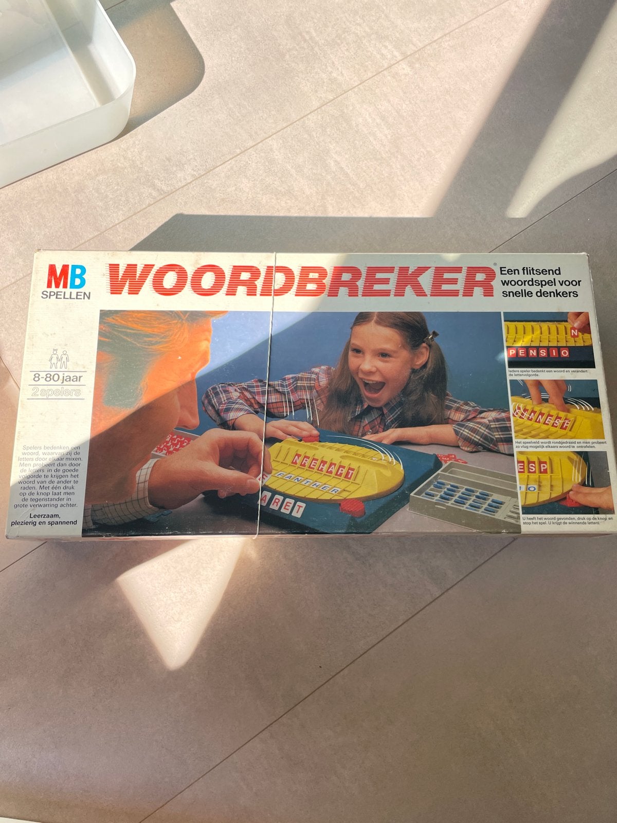 MB Woordbreker: Een flitsend woordspel voor snelle denkers, Een of twee spelers, Ophalen, Gebruikt