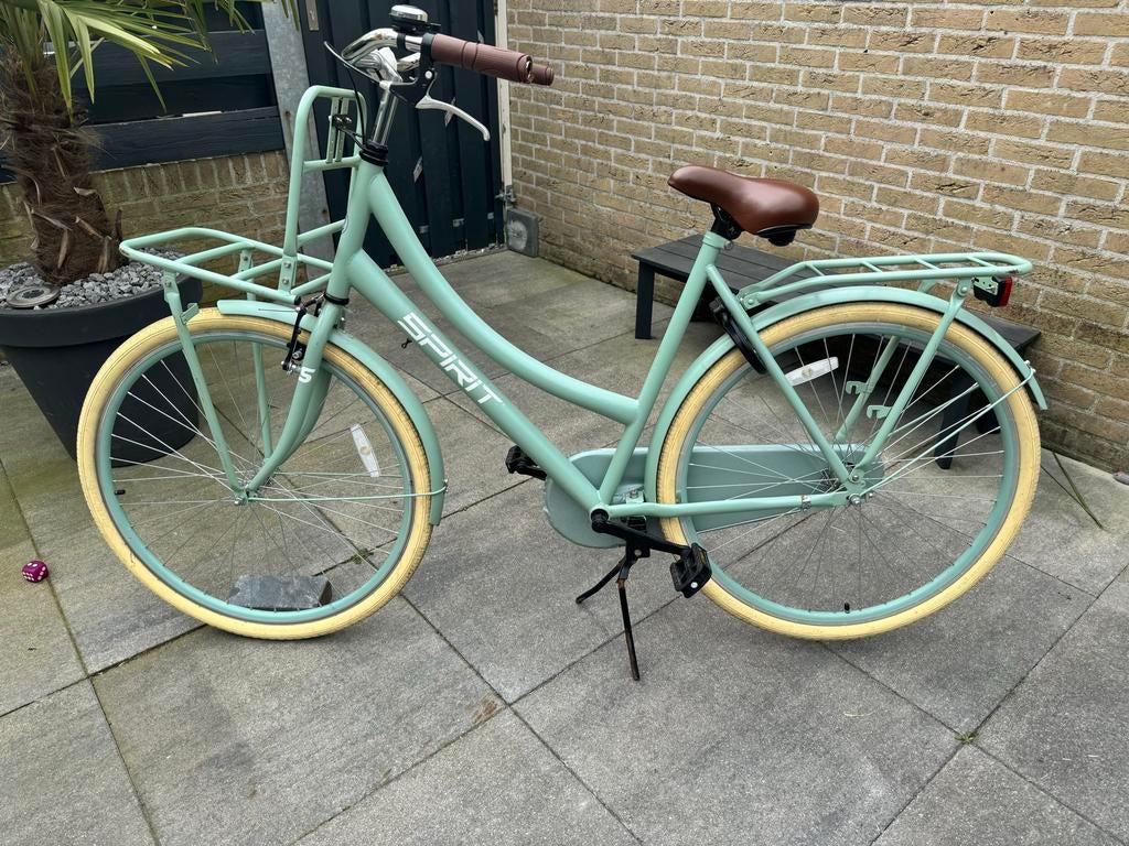 Mintgroene Spirit dames/meisjes fiets 28 inch, Ophalen, Gebruikt, Overige merken