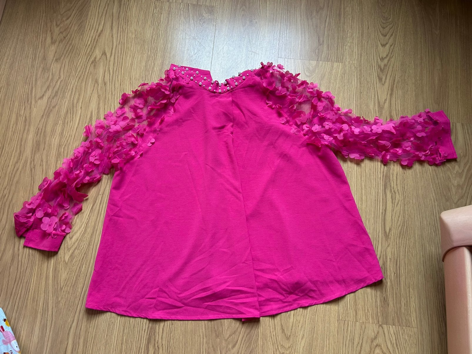 Mooie blouse, Ophalen of Verzenden, Zo goed als nieuw, Maat 46/48 (XL) of groter, Blauw
