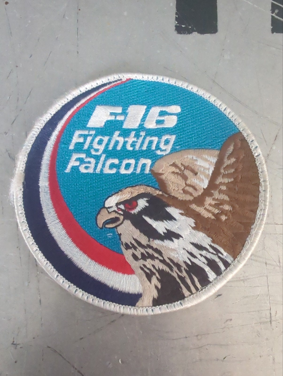 F-16 Fighting Falcon Patch - Vliegtuig Embleem, Verzamelen, Verzenden, Luchtmacht, Nederland, Overige typen