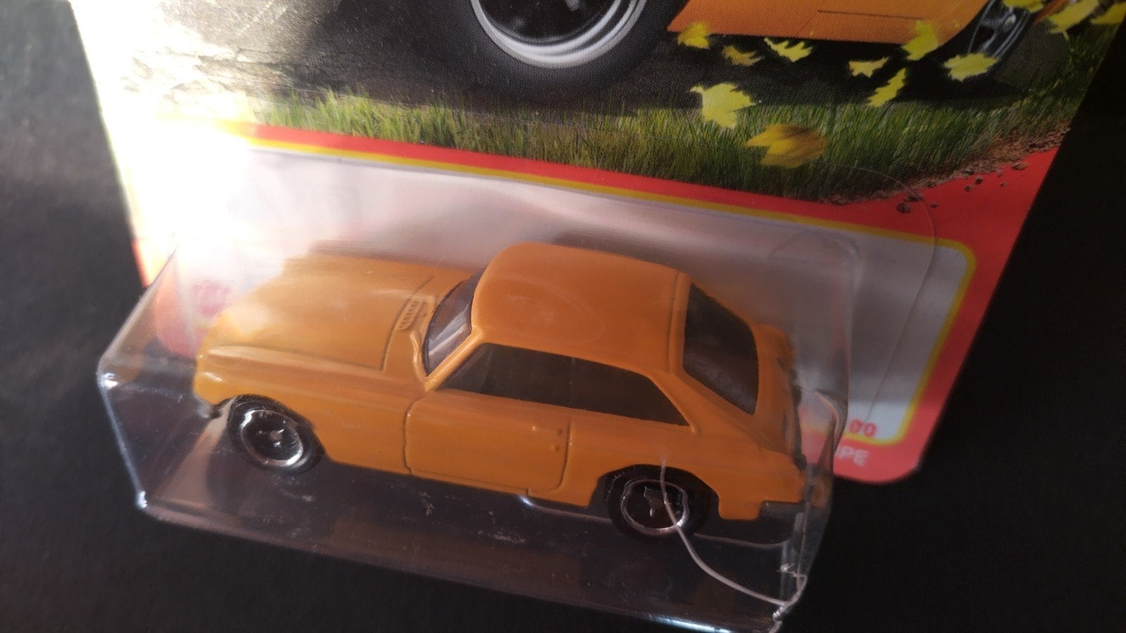 MG B Coupe 1:64 Matchbox Long Card Pol, Auto, Verzenden, ., Nieuw