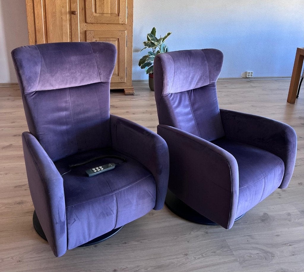 Prominent Elektrische Sta-op/Relaxstoel met accu, Ophalen, Minder dan 75 cm, Zo goed als nieuw, Stof