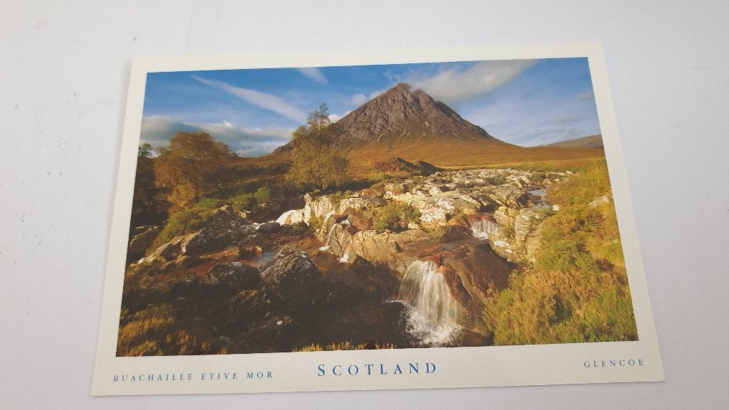 1577 schotland mountain buachaille etive mor, Verzamelen, Verzenden, 1980 tot heden, Overig Europa