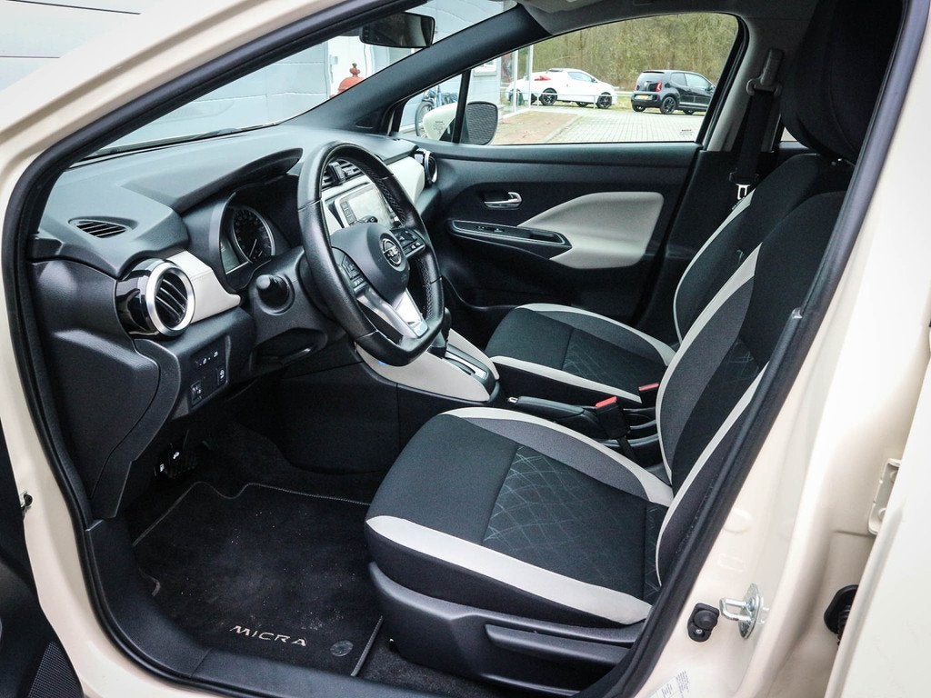 Nissan Micra 1.0 IG-T N-Connecta | Airco | Navi | Cruise | l, Auto's, Gebruikt, 1055 kg, Origineel Nederlands, 3 cilinders