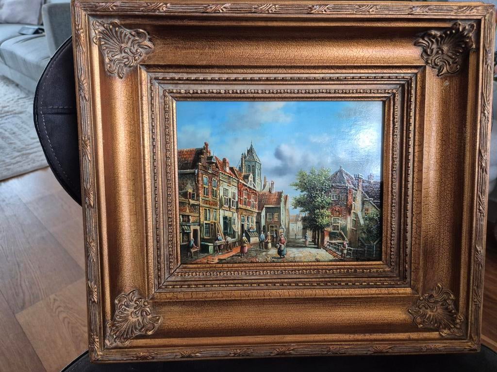 Schilderij van kunstschilder Ron van den Burg, Ophalen of Verzenden