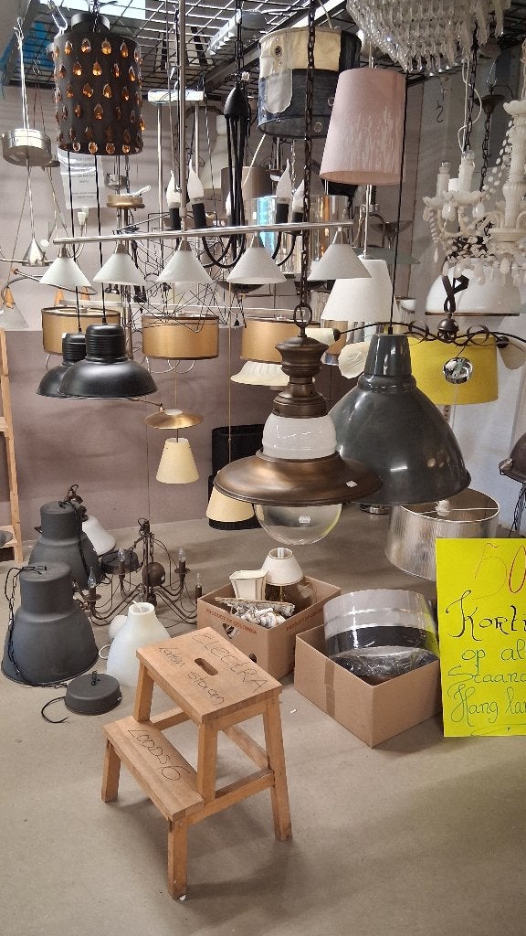verlichting, Ophalen, Glas, Gebruikt, Overige fittingen