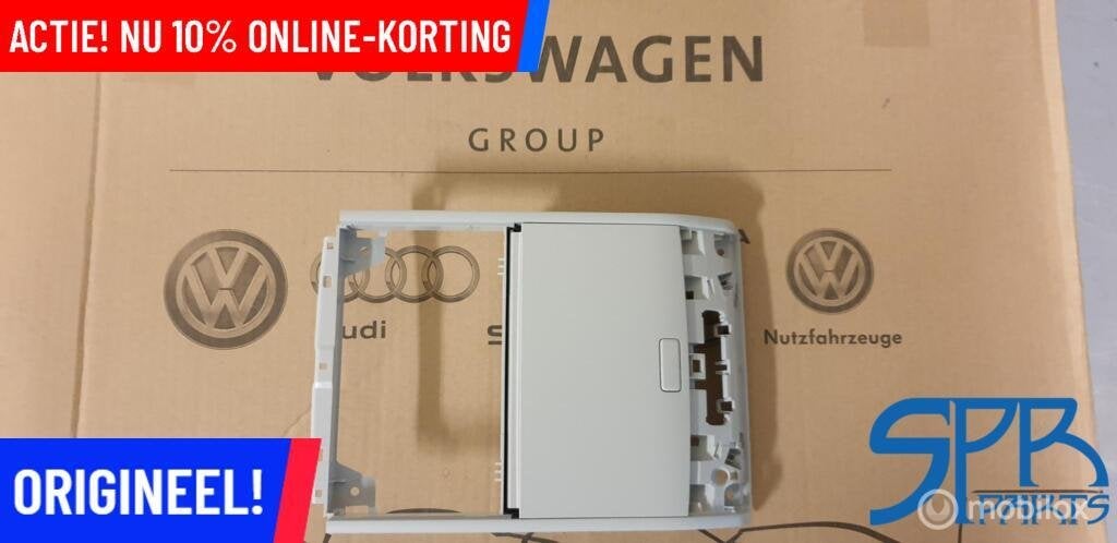 GOLF 7 7.5 BINNEN Frame Brillenvak OPBERGVAK HEMEL 5G0868837, Volkswagen, Nieuw, Ophalen of Verzenden, Volkswagen