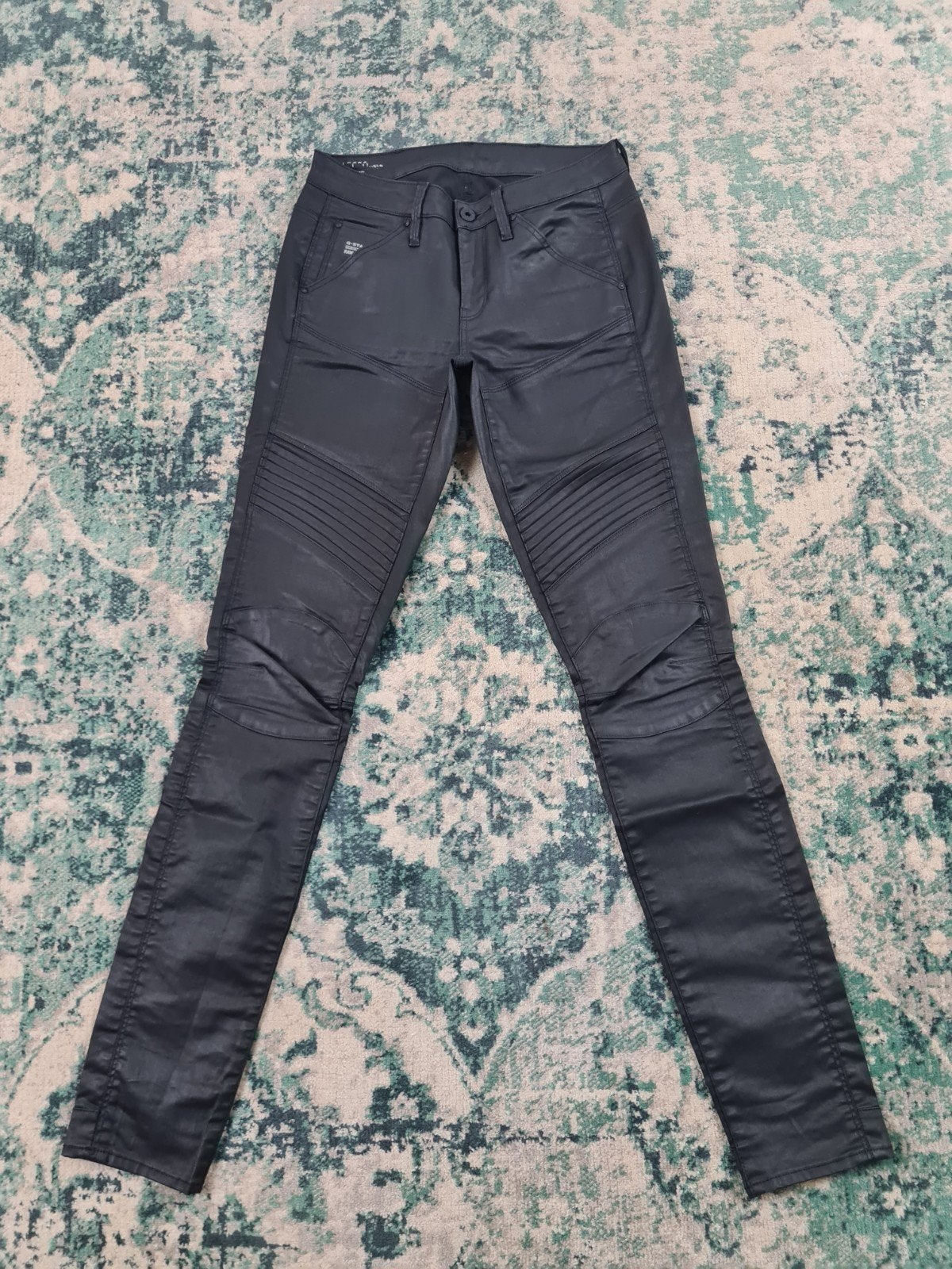 G-star raw 5620 custom mid skinny W25 L32 WMN Tulsi2532, Zwart, Ophalen of Verzenden, W27 (confectie 34) of kleiner, G-STAR RAW