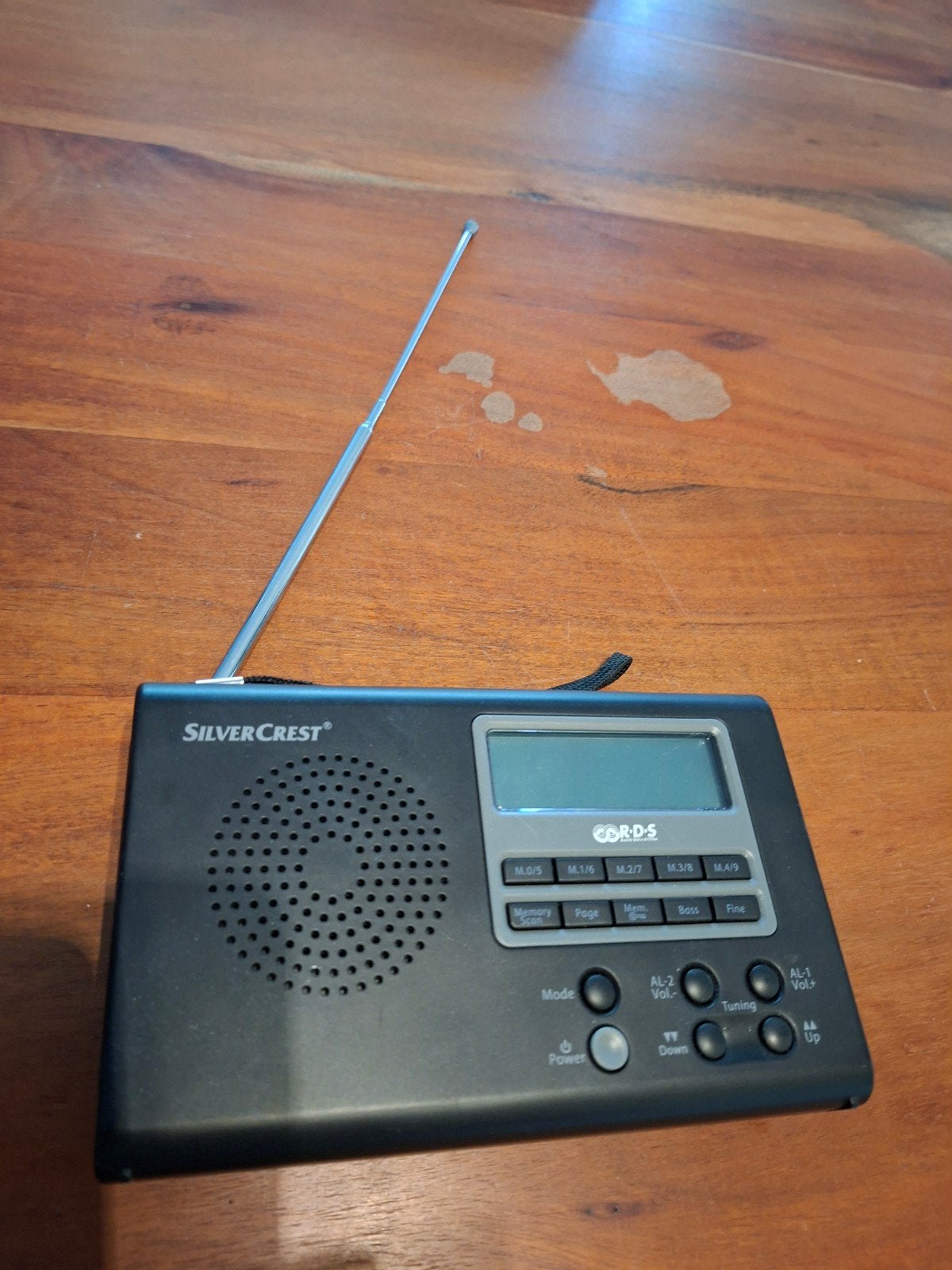 SilverCrest RDS Radio - Draagbare Wereldontvanger, Audio, Tv en Foto, Ophalen of Verzenden, Gebruikt, Wereldontvanger