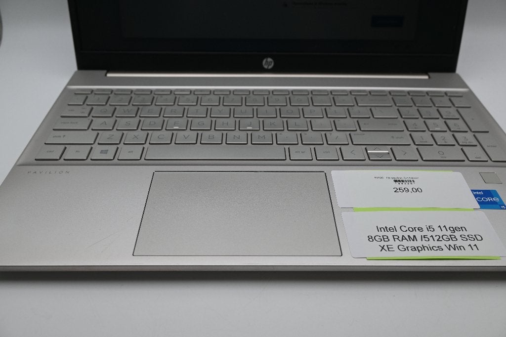 HP Pavilion 15-1135G7 - Intel Core i5, 8GB RAM, 512GB SSD, Gebruikt, Met videokaart, 2 tot 3 Ghz, 15 inch