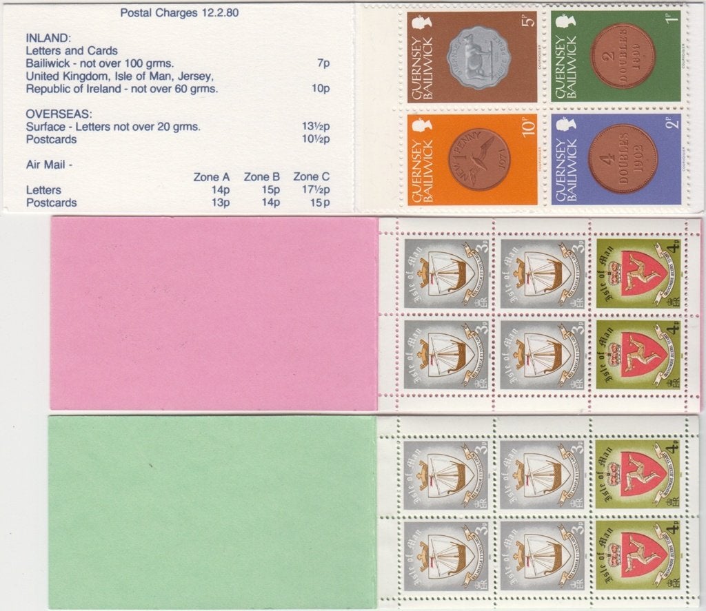 Guernsey en Jersey 3 verschillende postzegelboekjes postfris, Postzegels en Munten, Ophalen of Verzenden, Postfris