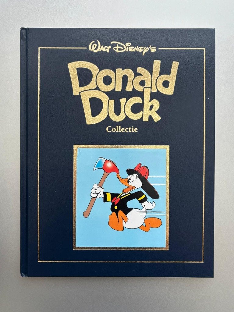 Donald Duck als brandweerman collectie dik boek ZGAN, Boeken, Eén stripboek, Ophalen of Verzenden, Zo goed als nieuw, Donald Duck