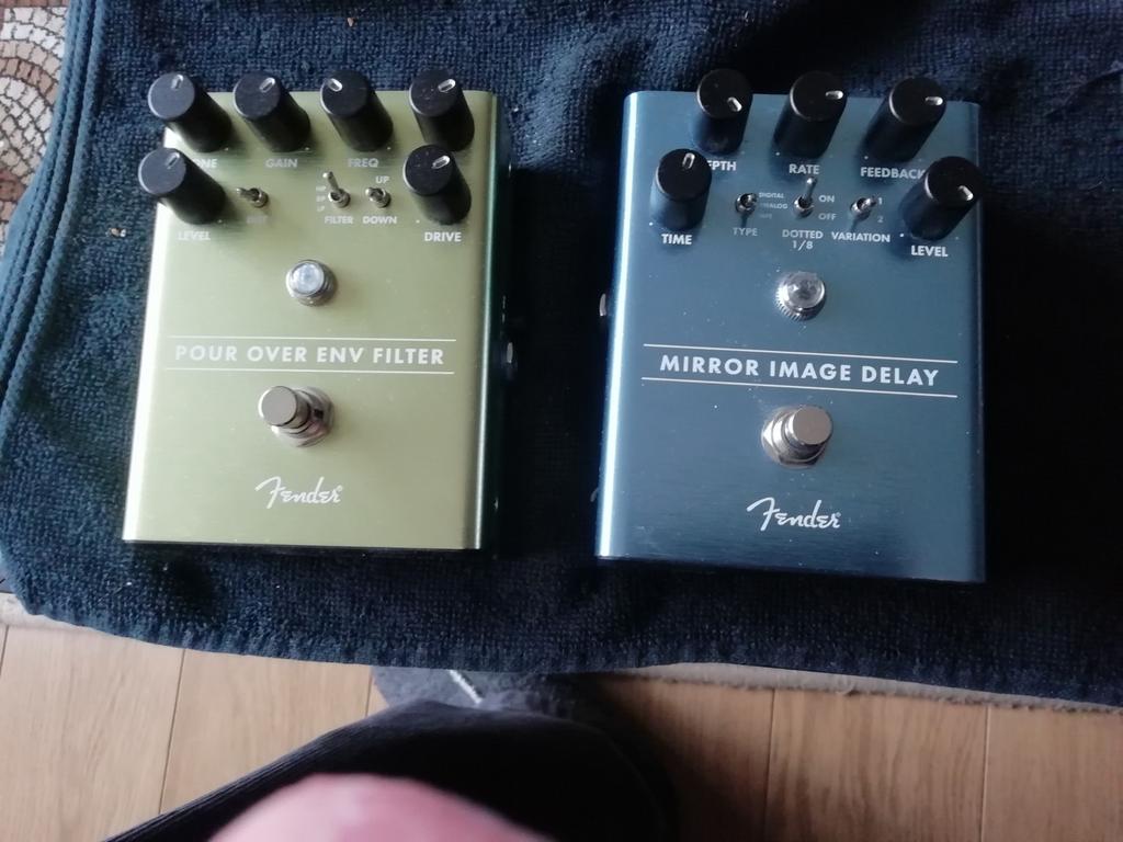 Fender ~ pour envelope filter & mirror image delay, Muziek en Instrumenten, Effecten, Ophalen of Verzenden, Zo goed als nieuw