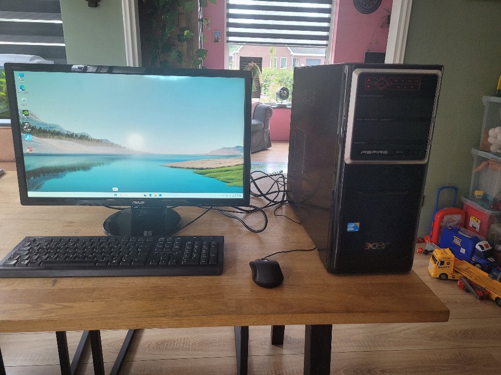 Complete Gaming computer voor Fortnite of dagelijks gebruik, Met monitor, Refurbished, Ophalen of Verzenden, Gaming