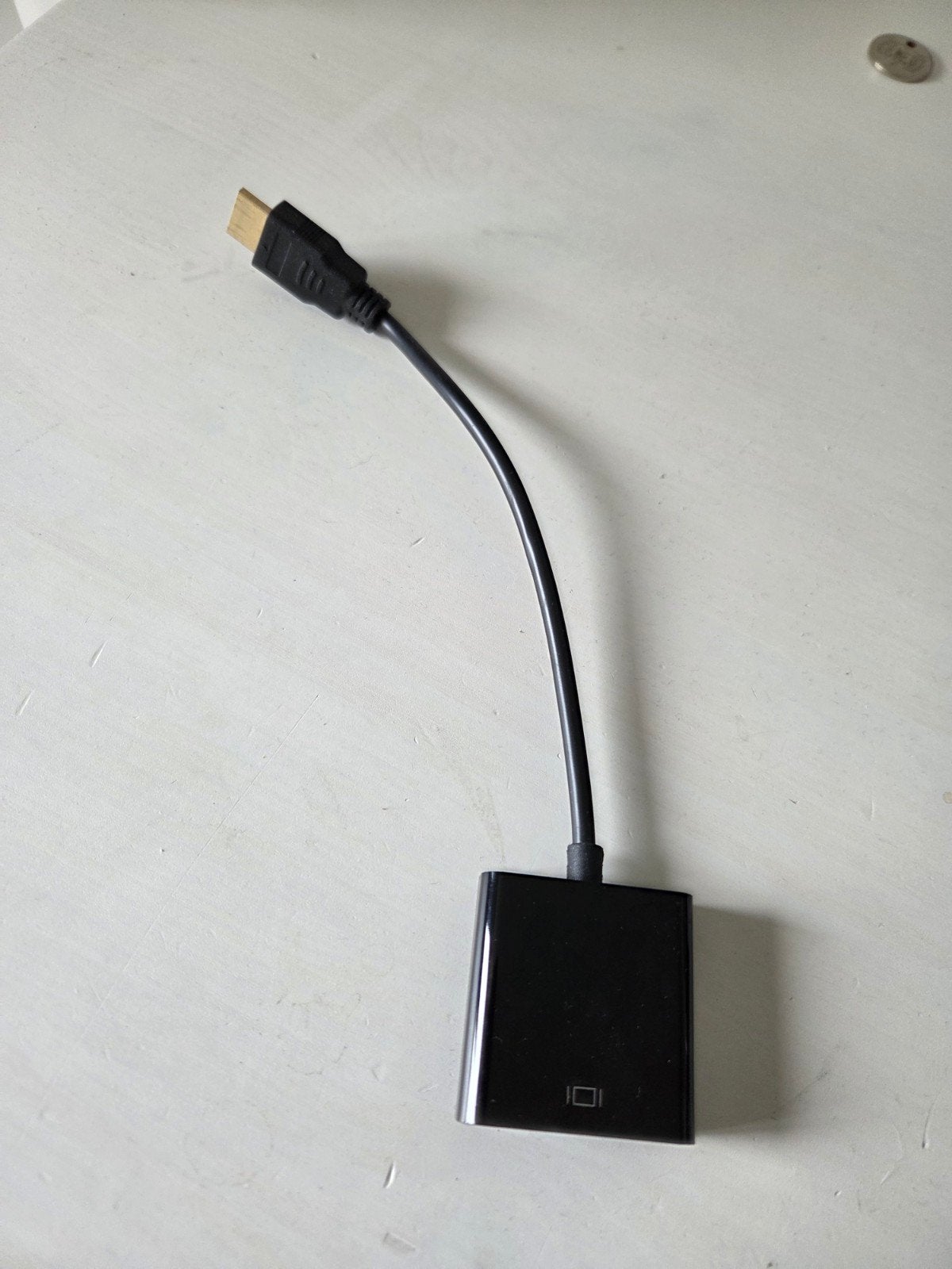HDMI naar VGA Adapter - Zwart, Ophalen of Verzenden