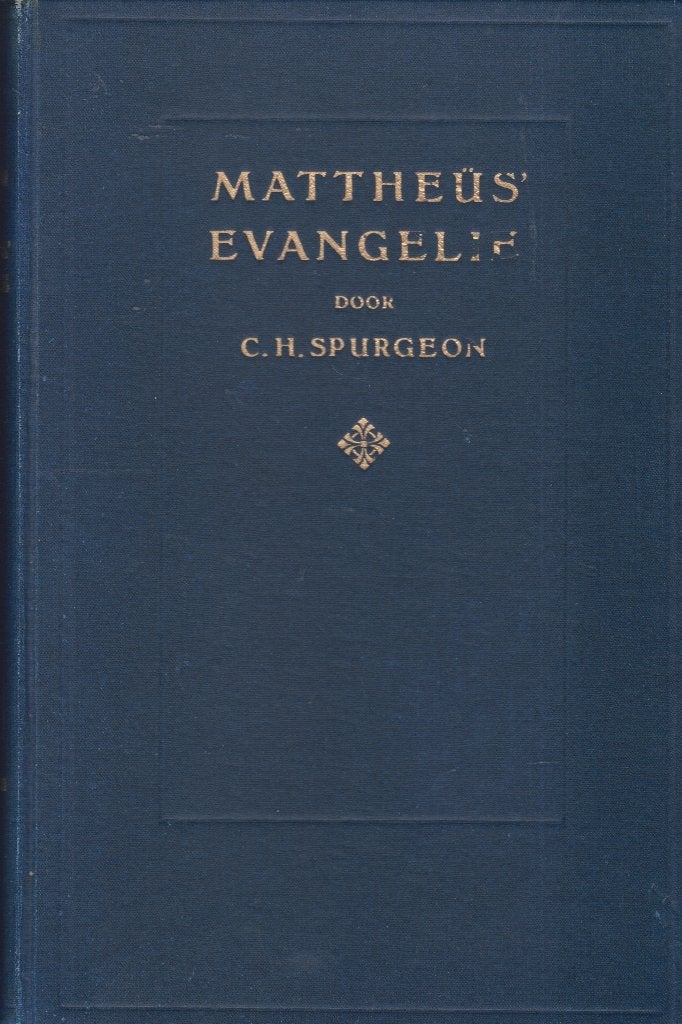 C.H.SPURGEON - MATTHEUS EVANGELIE - PRACTISCH VERKLAARD, Ophalen of Verzenden, Gelezen