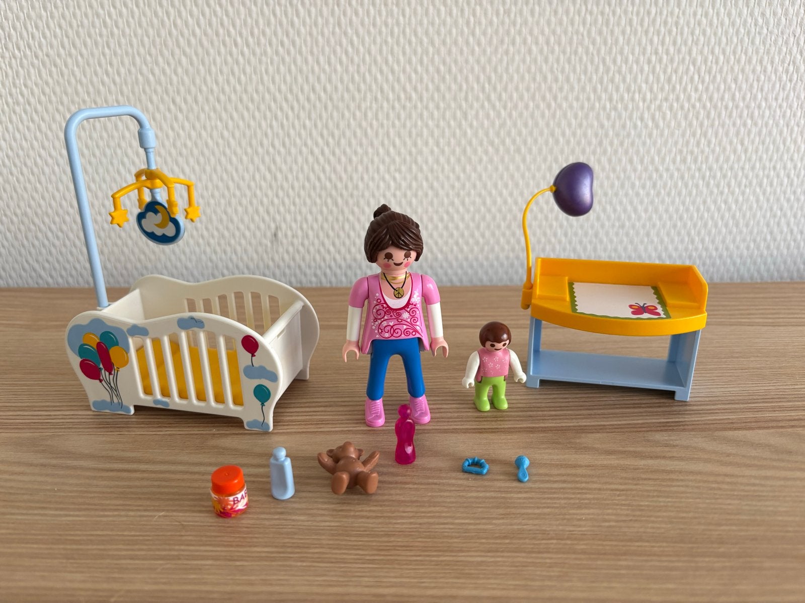 Playmobil Babykamer met figuren en accessoires, Kinderen en Baby's, Ophalen of Verzenden, Gebruikt, Overige typen