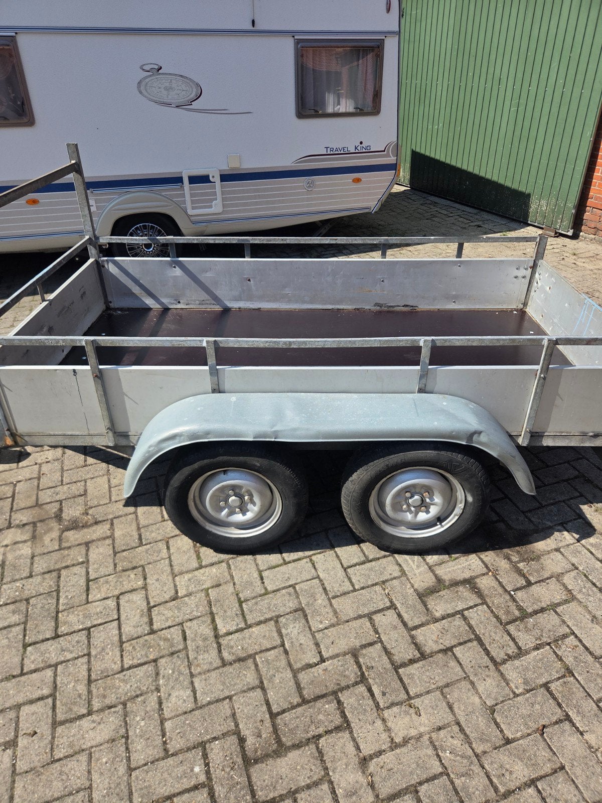 aanhanger ongeremde 2 asser, Ophalen of Verzenden
