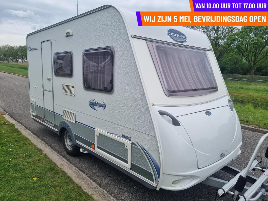 CARAVELAIR AMBIANCE STYLE 390 VOORTENT+ZAKLUIFEL+LICHTGEWICH, Bedrijf, 750 - 1000 kg, 5 tot 6 meter, Mover