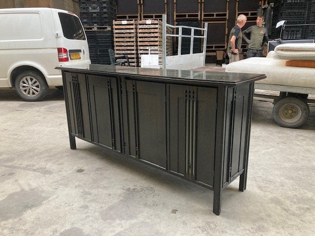 Giorgetti dressoir - Italiaans design - zwart, Ophalen of Verzenden