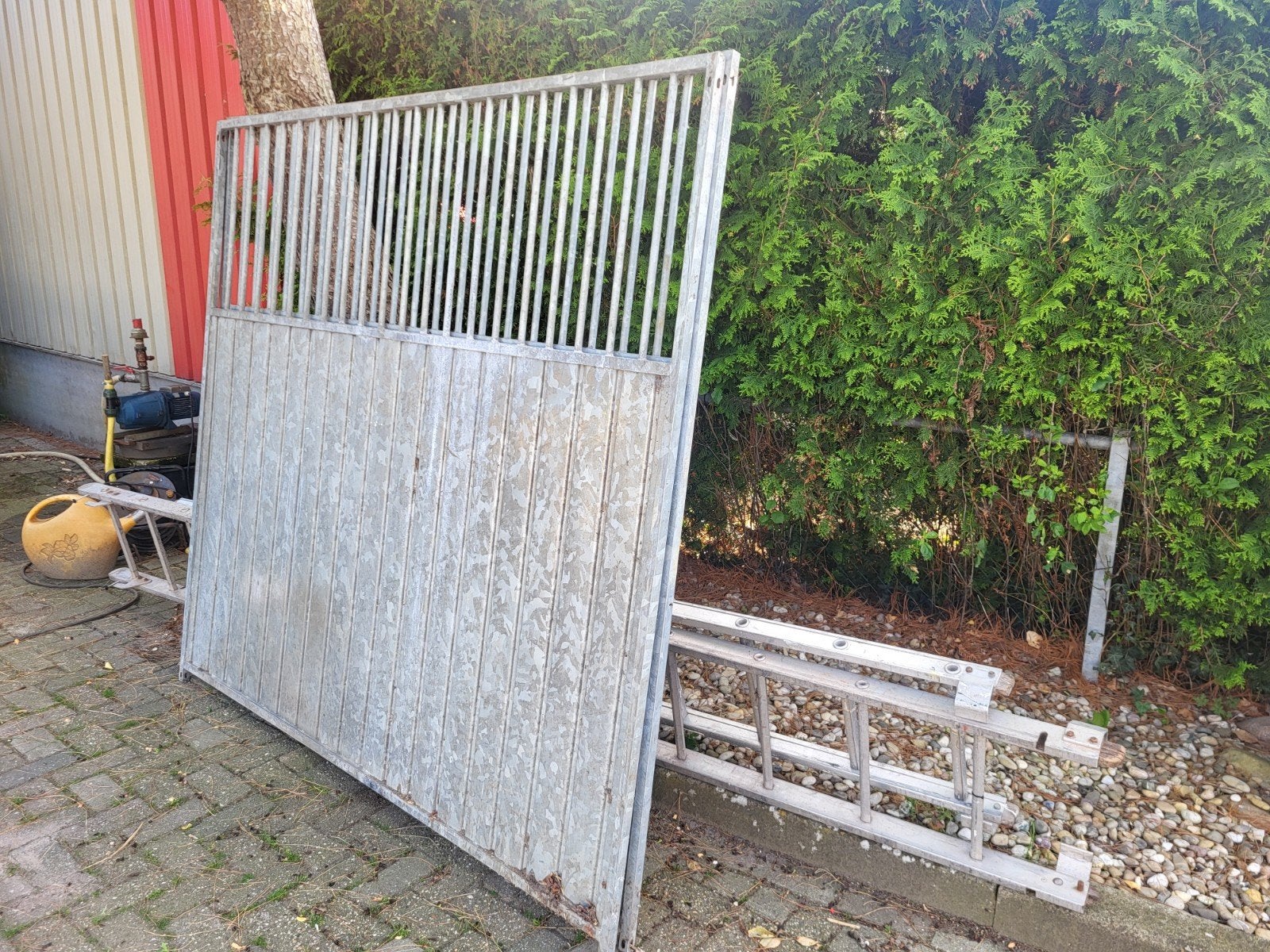 Te koop gebruikte  hondenhok, Ophalen, Gebruikt, 110 cm of meer, 100 cm of meer