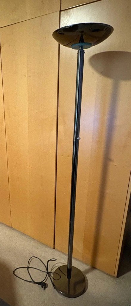 2x Vintage Herda Almelo vloerlamp, Huis en Inrichting, Lampen | Vloerlampen, Ophalen, Gebruikt, Hollywood Regency - jaren 60/70