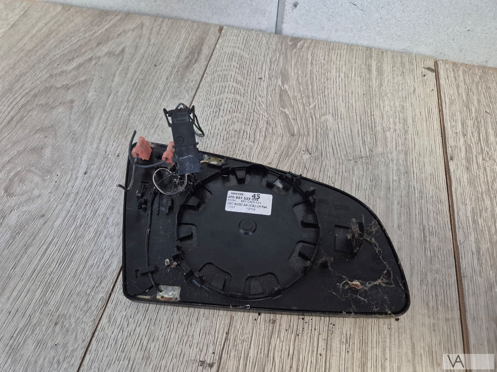 Audi A4 04 - 08 en A6 4f 04 - 08 spiegelglas ZELFDIM links, Auto-onderdelen, Gebruikt, -, -, -